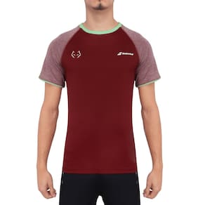 Camiseta Babolat Crew Neck Tee Lebron Vermelho