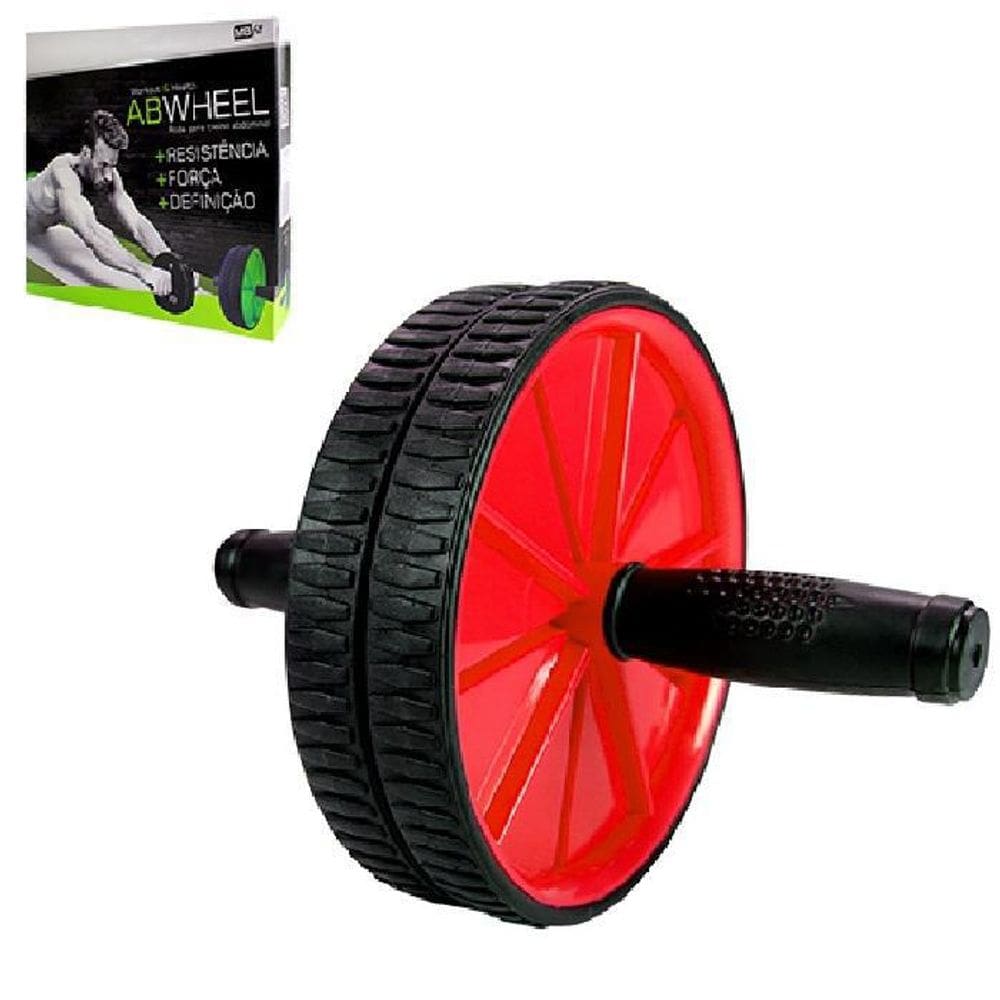 Roda de Exercícios Abdominal MB Tech - Fortaleça Abdômen