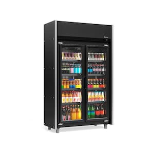 Expositor 2 Portas All Black Geas2plb Gelopar Auto Serviço All Black 4 Prateleiras 220v