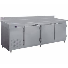Balcão De Encosto 3 Portas Rf042 Frilux Balcão Refrigerado Inox 110v