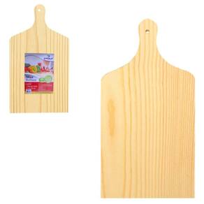 Duas Unidades de Tabua de Corte de Madeira Multiuso 19x35cm