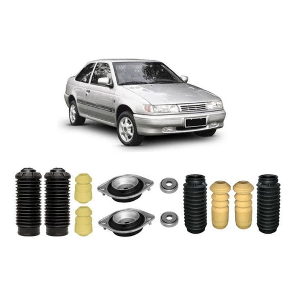 Kit Amortecedor Dianteiro/Traseiro Logus 95-97 - Qualykits