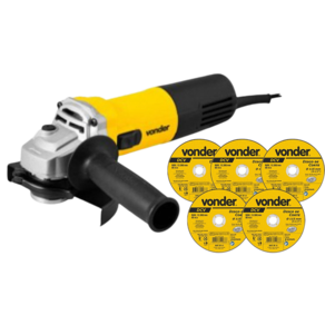 Esmerilhadeira Ang EAV905V VONDER 900W 220V Vel Var+5 discos