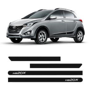 Friso Lateral Hyundai Hb20X 2013 A 2020 Com Nome 6081A