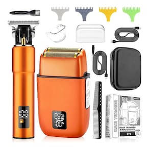 Conjunto de cabelo elétrico de alta potência com carregamento USB para uso doméstico
