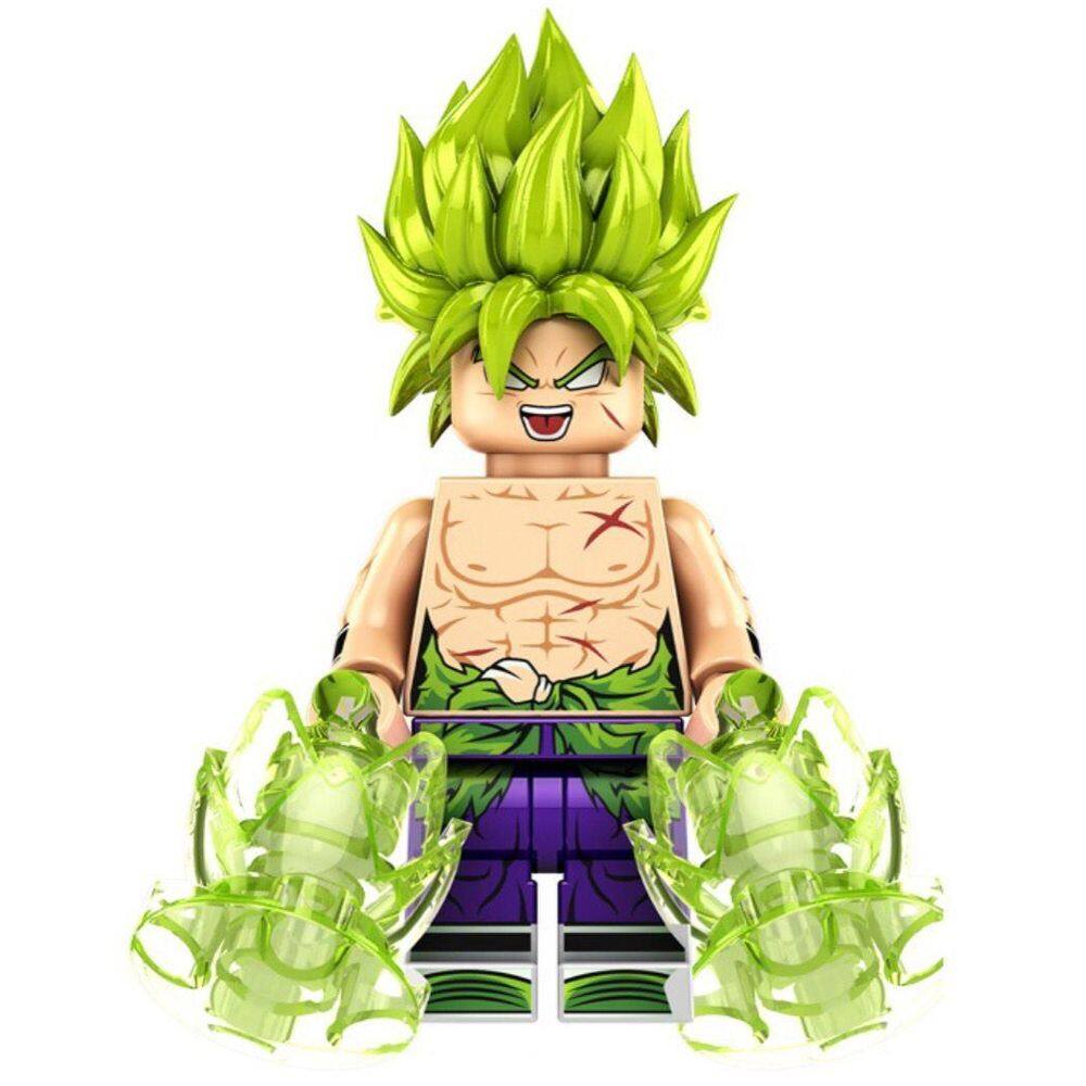 Boneco Blocos De Montar Broli Dragon Ball Z Super