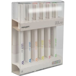Marcador Artístico Ginza Pro Pop Art 6 Cores