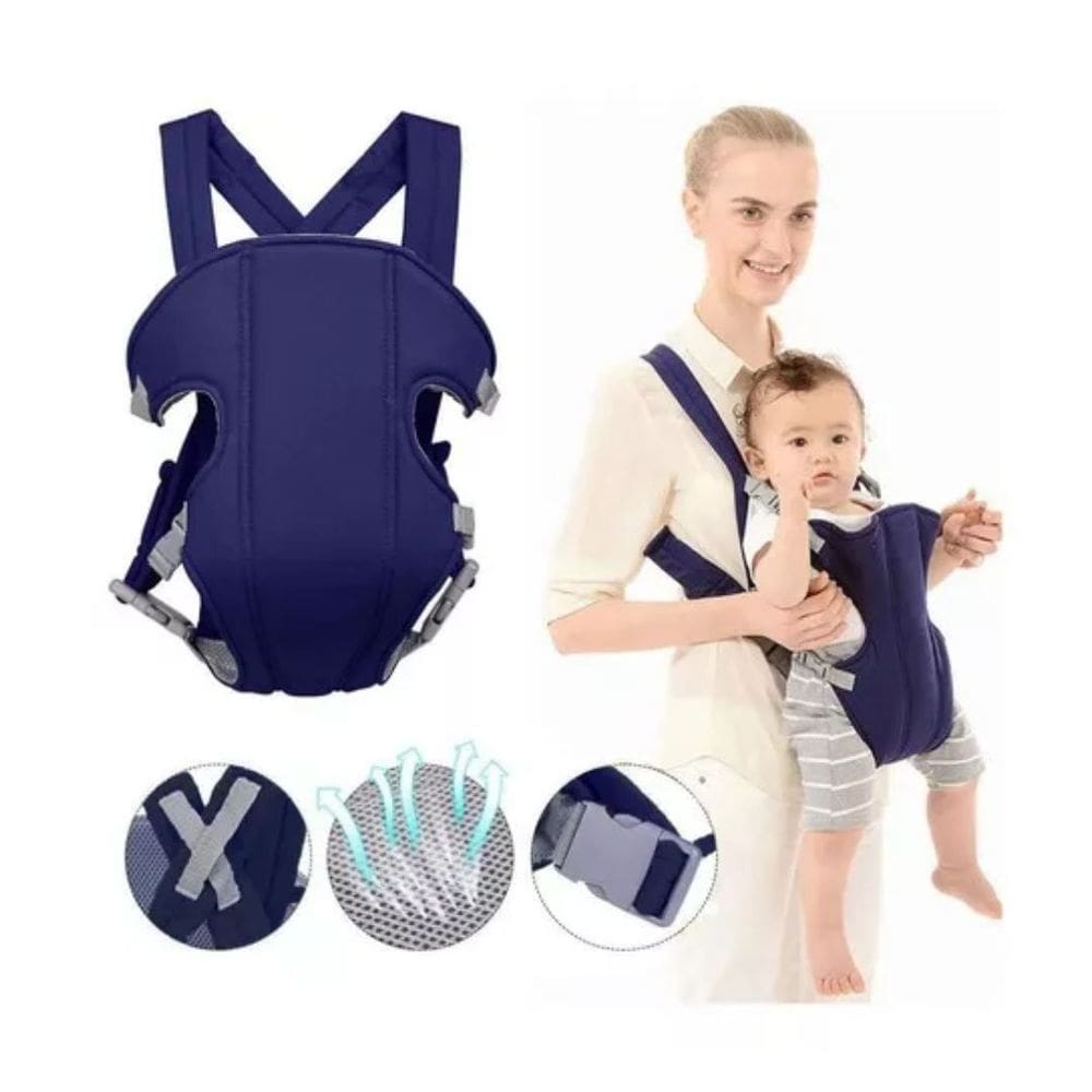 Canguru Ergonômico Reforçado para Bebês - Conforto e Segurança para Carregar o Seu Pequeno