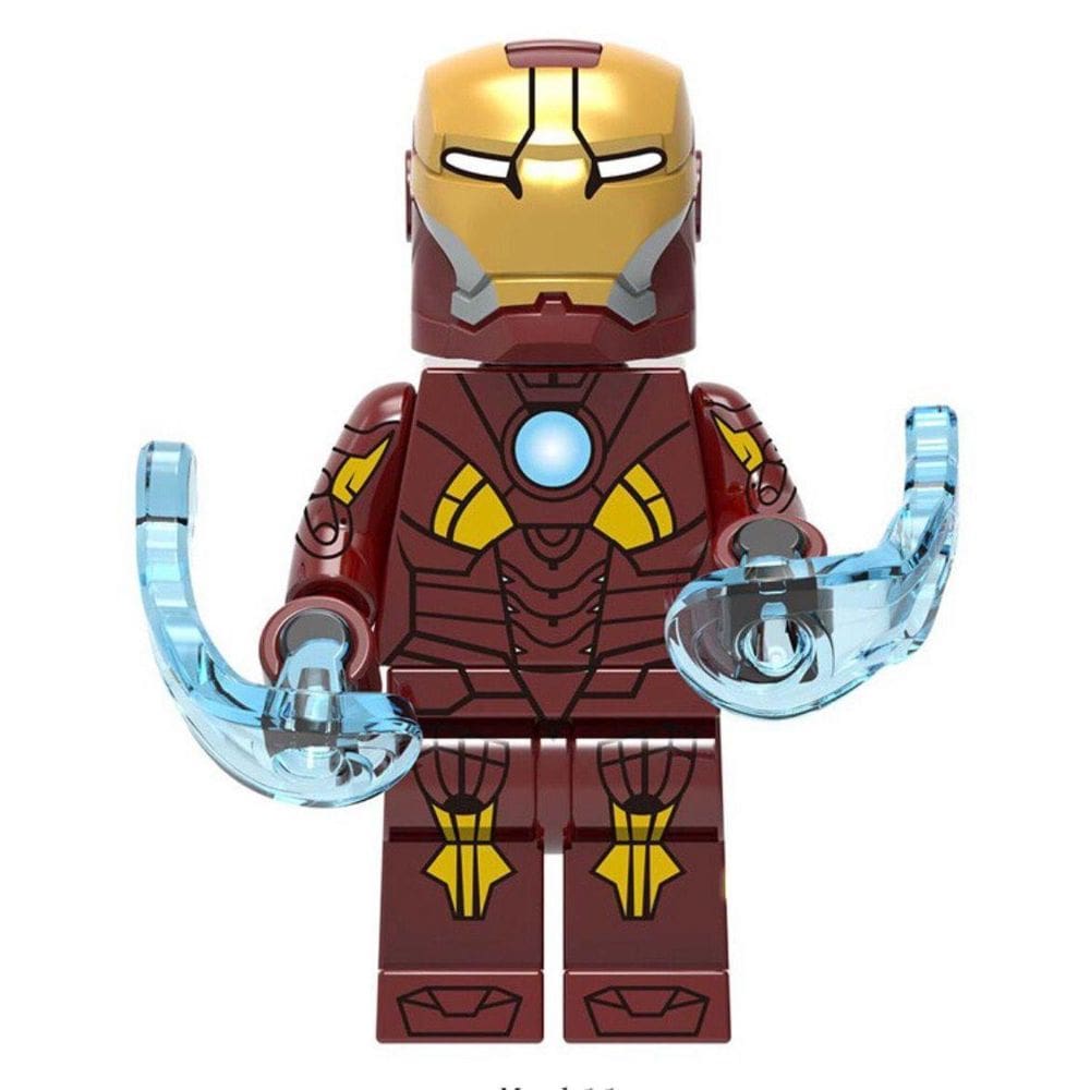 Boneco Blocos De Montar Homem De Ferro Armadura Mark Mk11