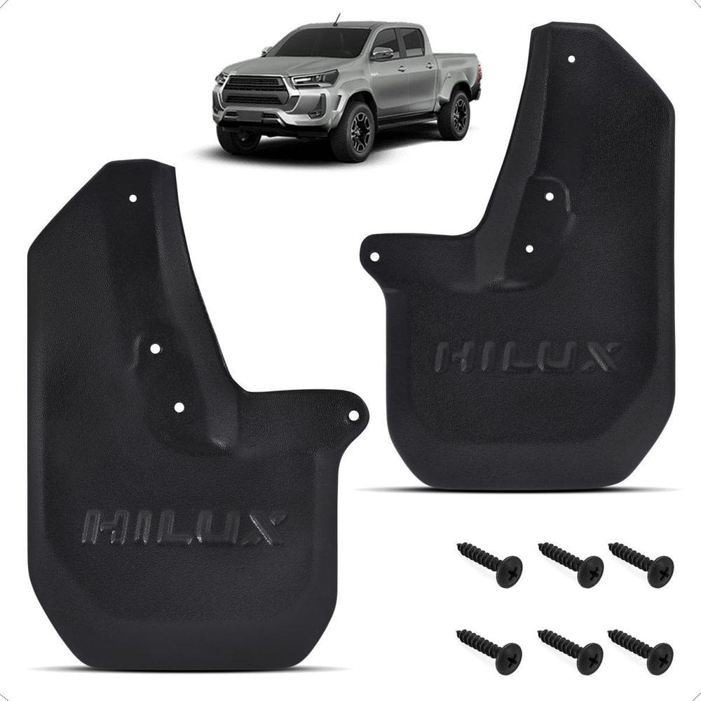 Apara Barro Traseiro Nova Hilux Com Alargador Srx Plus 2024