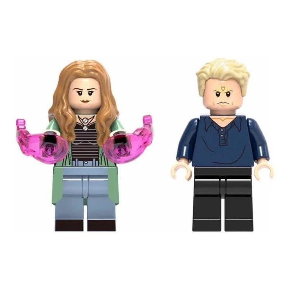 Boneco Blocos De Montar Wandavision Feiticeira Visão
