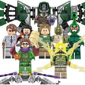 Kit 8 Bonecos Blocos Spider-Man Sem Volta Pra Casa H Aranha