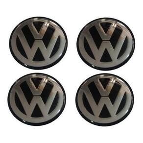 Emblema Vw 65mm Resinado Calotas Roda LL2