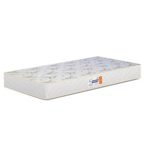 Dormitório Completo Infantil Theo 2 Portas, Cômoda 6 Gavetas, Berço com Pés Madeira Naturale Colchão D18 - Reller Móveis