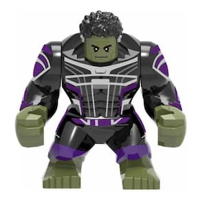 Boneco Big Blocos De Montar Grande Hulk Vingadores