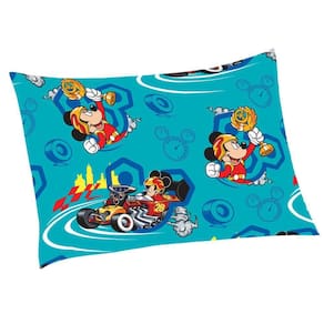 Fronha Infantil Mickey Aventura Sobre Rodas 50x70Cm