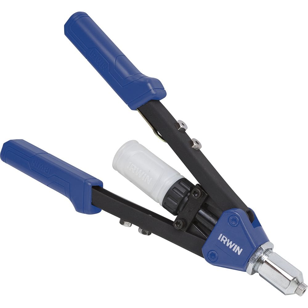 alicate rebitador com coletor irwin alavanca 13” com 5 bic