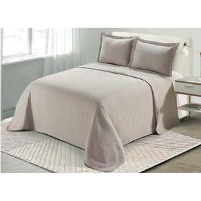 Colcha Matelasse Casal Loft 220x240cm Concreto Camesa