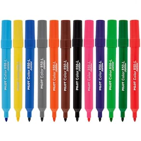 Caneta Hidrográfica Pilot Color 850L Junior 12 Cores