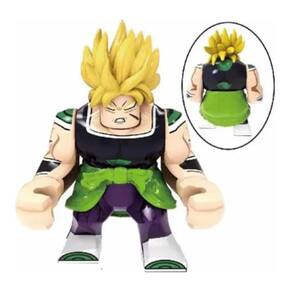 Boneco Big Blocos De Montar Grande Broli Dragon Ball Blonde