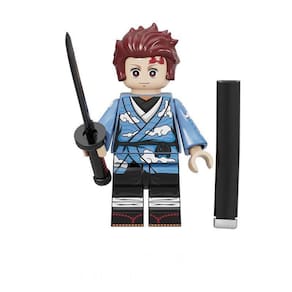 Boneco Blocos De Montar Demon Slayer Kamado Tanjirou Anime