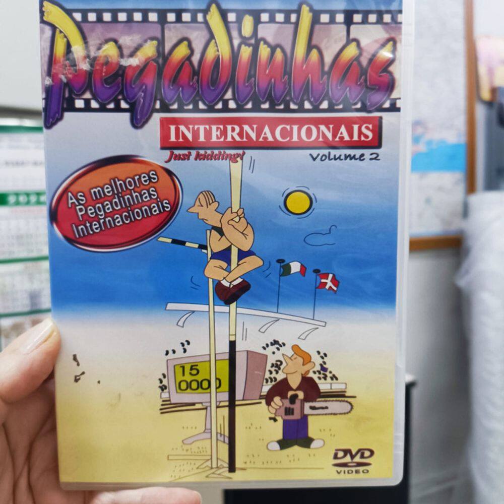 Dvd Pegadinhas Internacionais - Just Kidding 2 Novo Lacrado