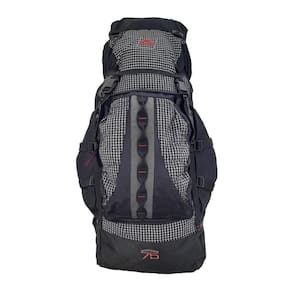 0075 - Mochila Montanha 75 - Quadriculado Com Preto
