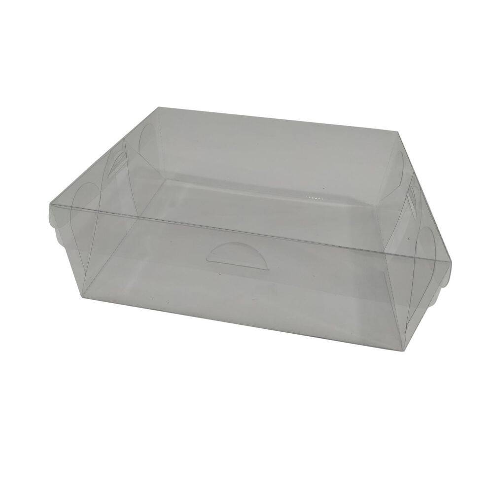 Caixa 16 X 13 X 6,5 Cm, 10 Unidades, Transparente, Acetato
