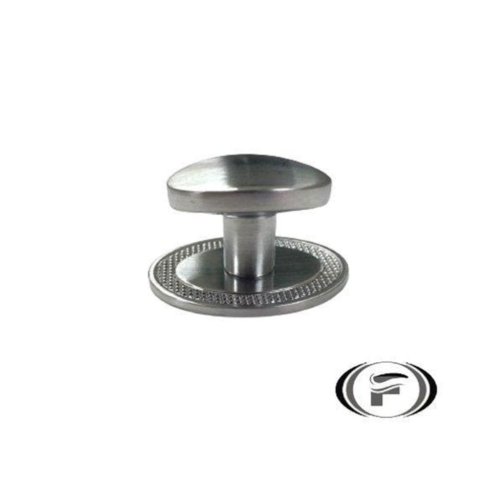 Puxador Beetle Com Base Granada Escovado Zen