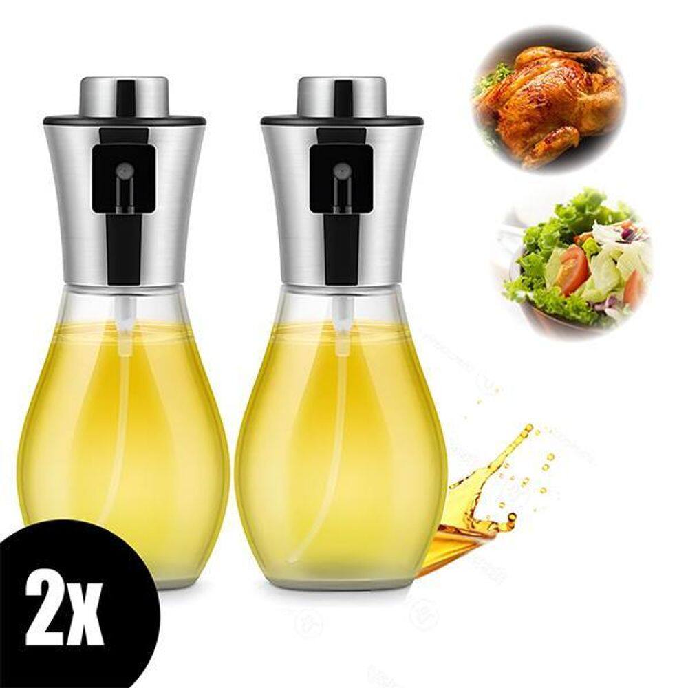Kit De 2X Borrifador Culinário De Óleo Vinagre Azeite 200Ml