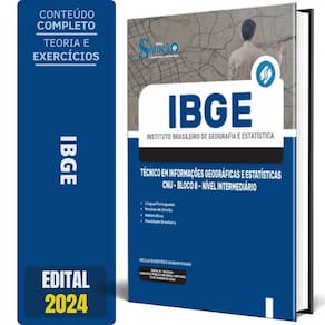 Apostila Ibge 2024 Técnico Em Informações Geográficas E