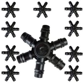 Kit Conector Aranha Mixlife 6 Saidas Aeração Com10 Unidades