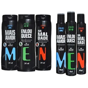 Cuidado Íntimo Masculino 3 Sanonete Liquido 3 Perf De Cueca