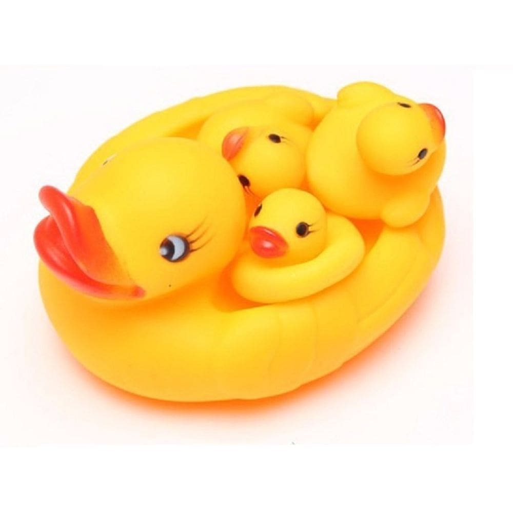 Pato De Borracha Para Banheira Kit Com 3 patinho