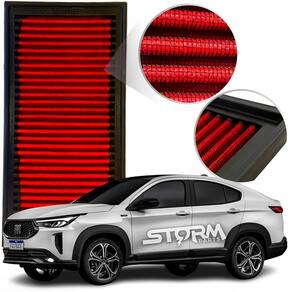 Filtro De Ar Esportivo 1.3 Turbo Fiat Fastback Flex T270 Rs