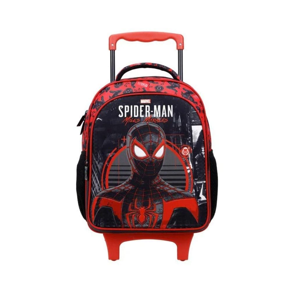 Mochila De Rodas Grande Spider Man Aranha  11691