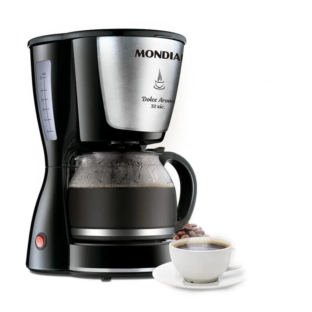 Cafeteira Elétrica Mondial Dolce Arome Inox C-32 32X -110V