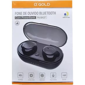 Fone Sem Fio Bluetooth A`Gold Sensor Touch Fn-Ba37 Qualidade
