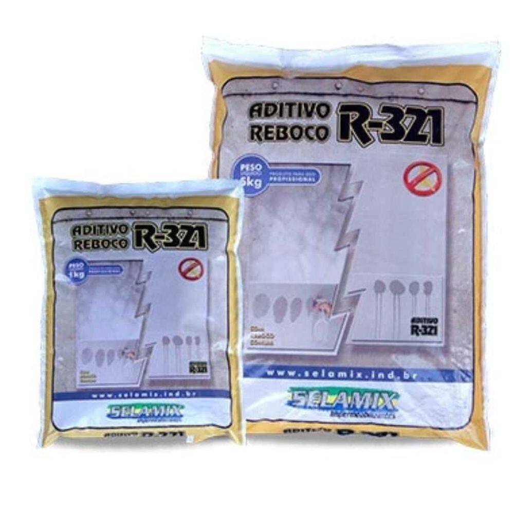 Aditivo Hidrorepelente Reboco 1 Kg - R-321 - Selamix