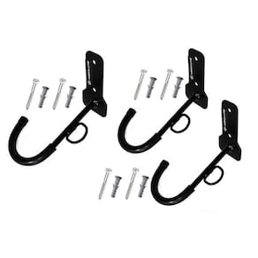 Kit 3 Suporte Vertical Bicicletario Para Bike Anel Cadeado