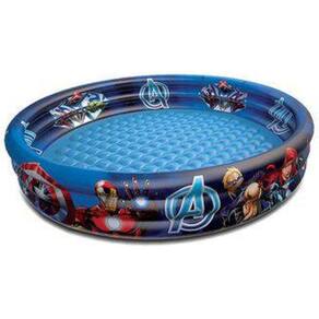 Piscina Inflavel 3 Aneis 151L Avengers Vingadores