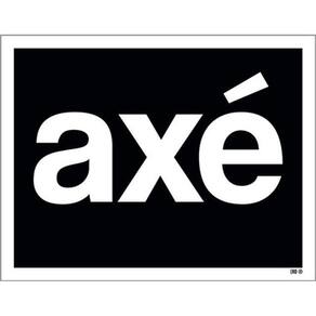Kit 5 Placas Axé 36X46