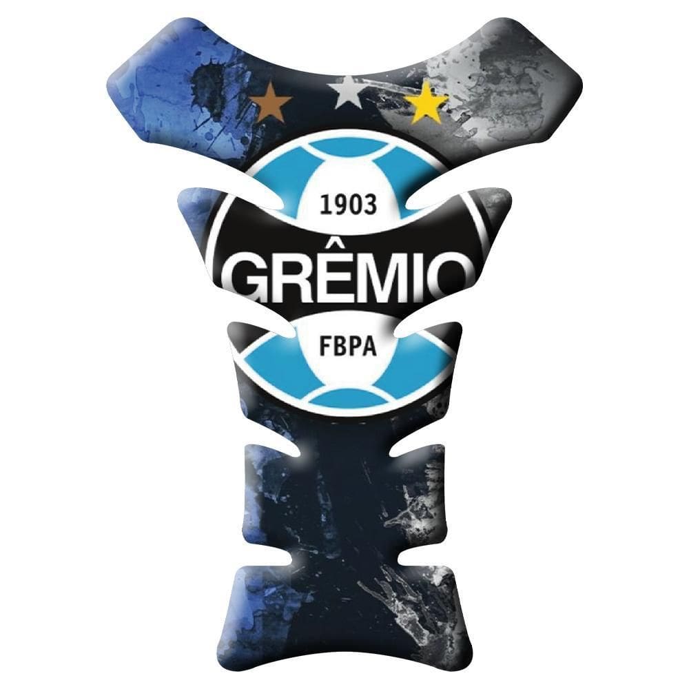 Adesivo Protetor Tanque Grêmio Resinado 3D 18x13cm
