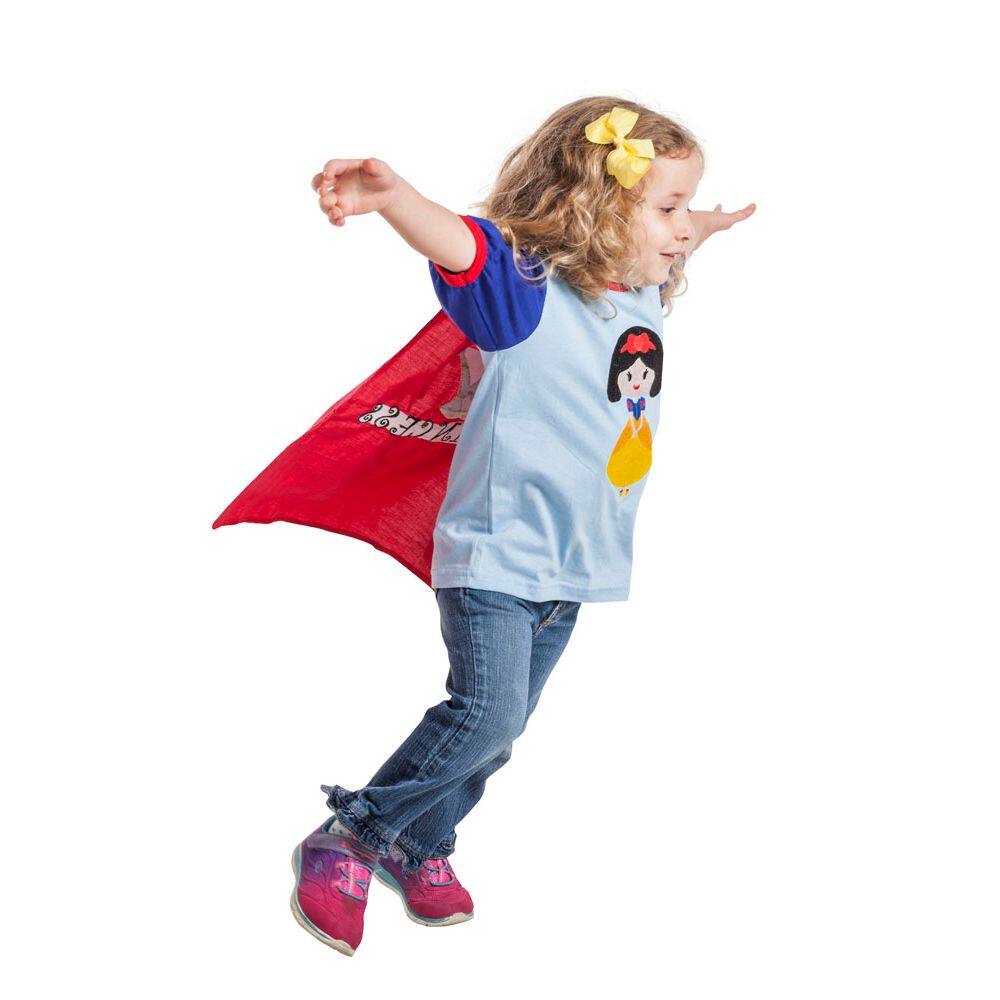 Camiseta Dani Lessa com Capa Princesa P
