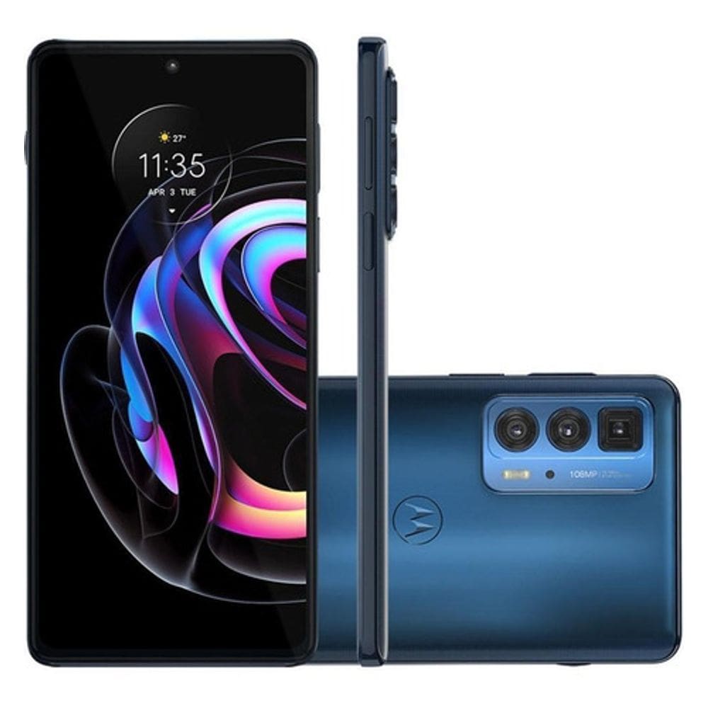 Usado: Motorola Edge 20 Pro 256 GB Azul - Bom