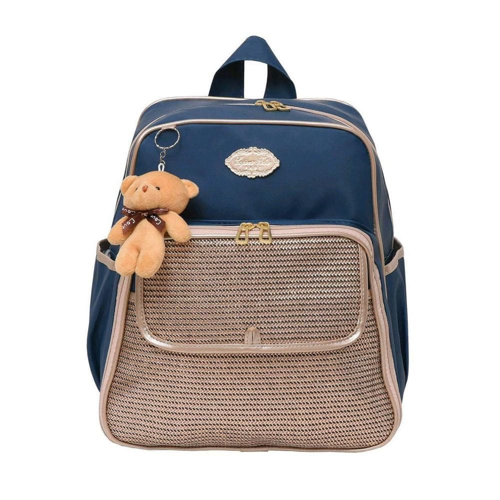 Mochila Bebê Maternidade Fun Baby Marinho