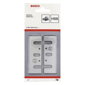 Lâmina Plaina Bosch 2607000193 - Aço Rápido - 2 Unidades