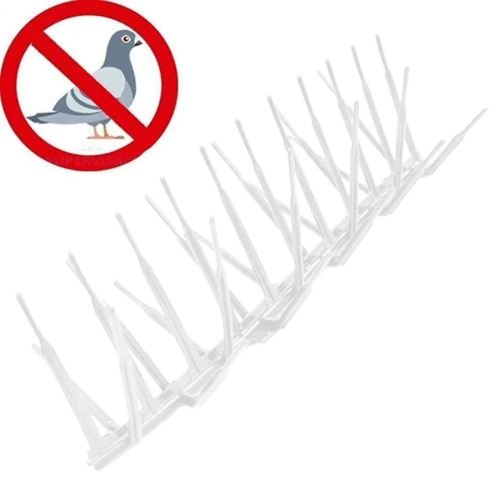 25 Metros Espículas 75 Peças Inibe Acesso De Aves
