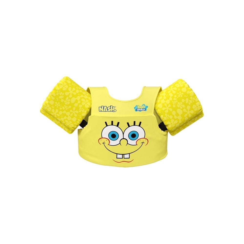 Boia Infantil Com Colete Salva Vidas Nash Bob Esponja