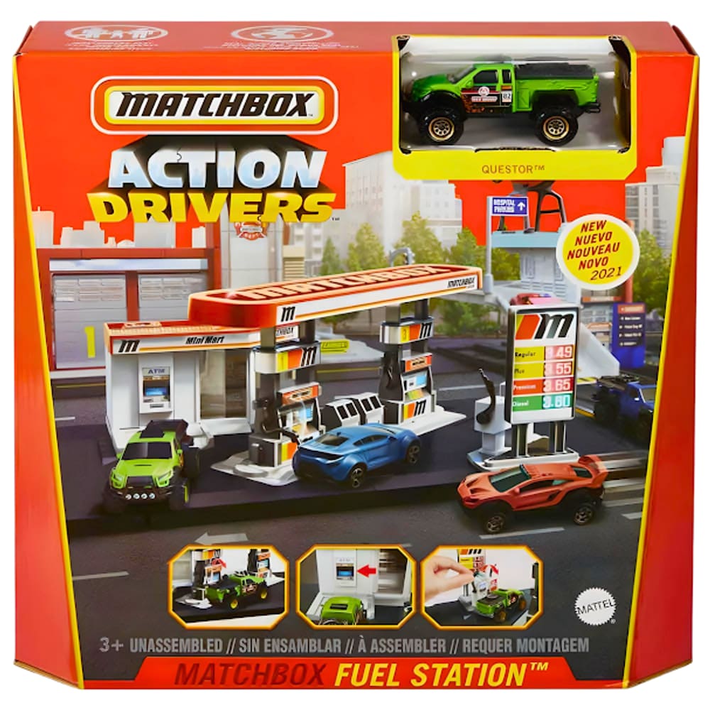 Matchbox Conjunto Action Drivers Hot Wheels GVY82 Mattel